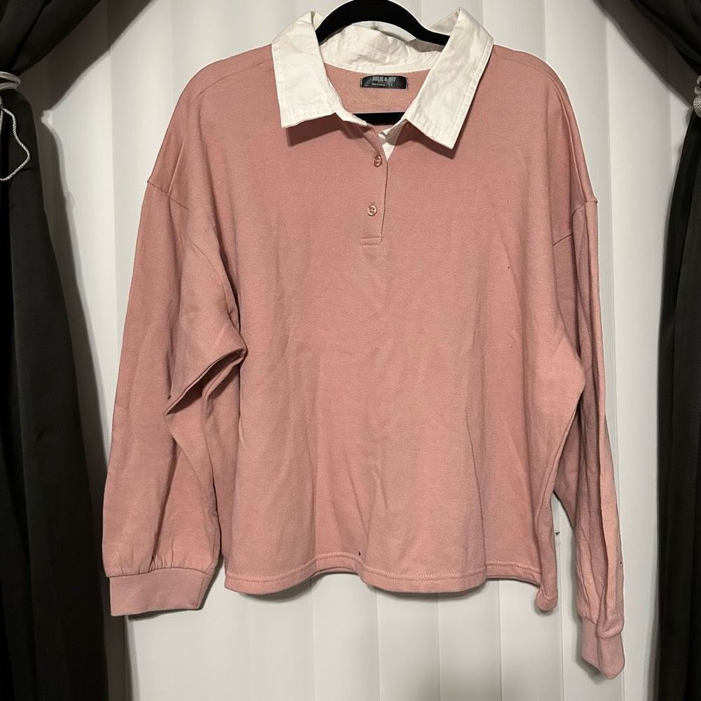 Jolie & Joy mauve sweater